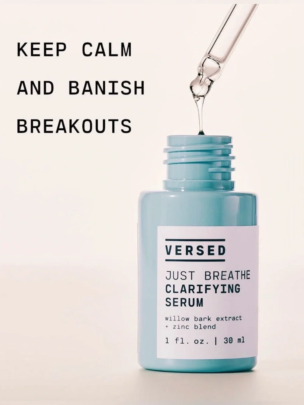🩵✨ VERSED Just Breathe Clarifying Serum | 1 oz | NWT